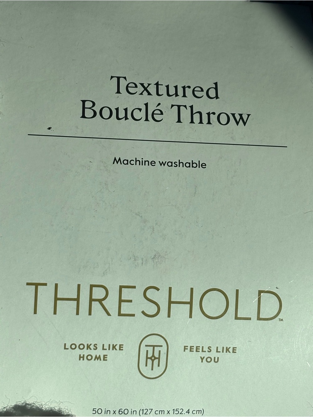 Textured Bouclé Throw - Picture 6 of 6